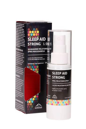NordAid Sleep Aid Strong melatoniin 1,95mg