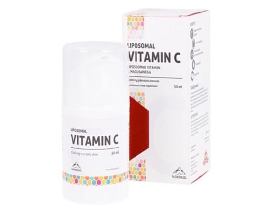 Nordaid Liposomal Vitamiin C spreigeel 1000mg 50ml