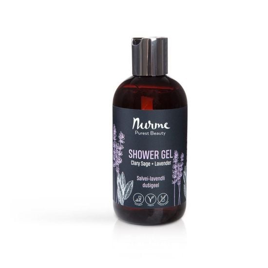 Nurme Clary Sage & Lavender Shower Gel 250ml