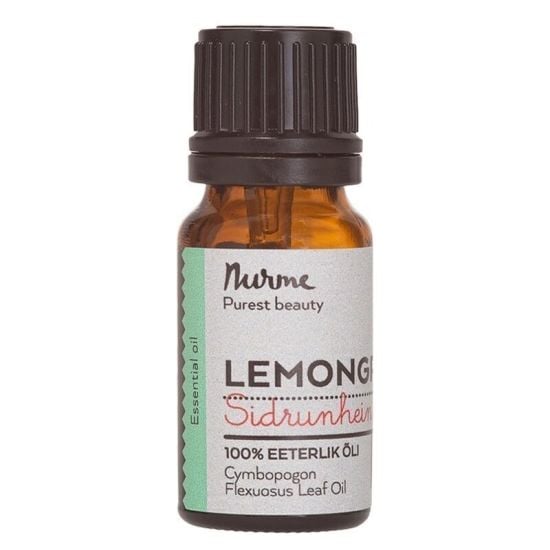 Nurme Lemongrass Essential Oil 10ml
