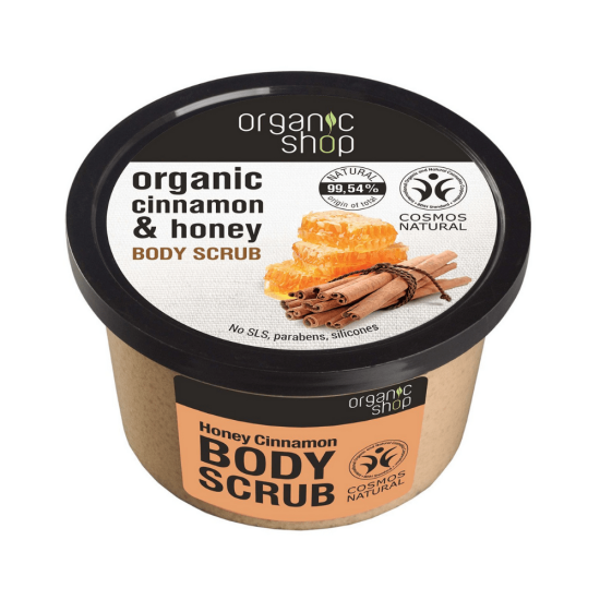 Organic Shop Cinnamon & Honey Body Scrub 250ml