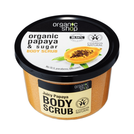 Organic Shop Juicy Papaya Body Scrub 250ml