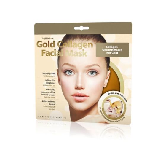 Glyskincare Gold Collagen puhta kullaga sügavalt niisutav ja noorendav näomask
