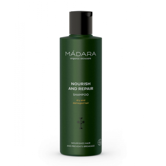 Madara Nourish & Repair šampoon kuivadele ja kahjustatud juustele