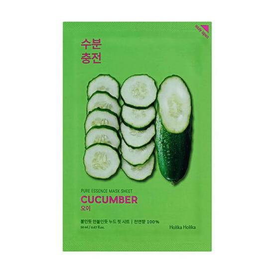 HOLIKA Pure Essence Mask Sheet (Cucumber)