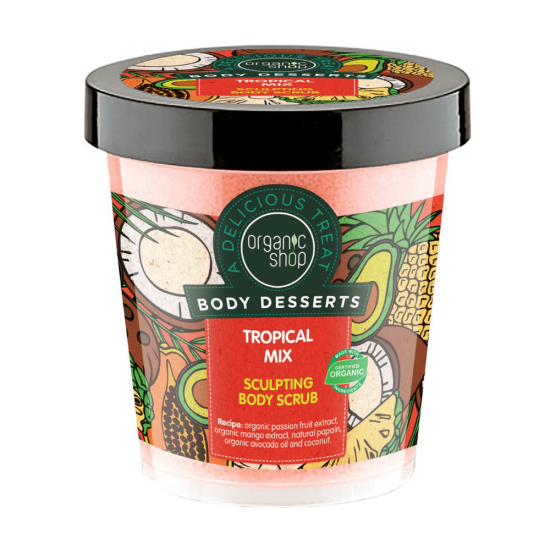 Organic Shop Body Dessert Tropical Mix 450ml