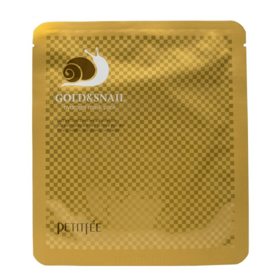 Petitfee Gold & Snail Hydrogel Mask kolloidse kulla ja teo mutsiiniga hüdrogeelmask 32g