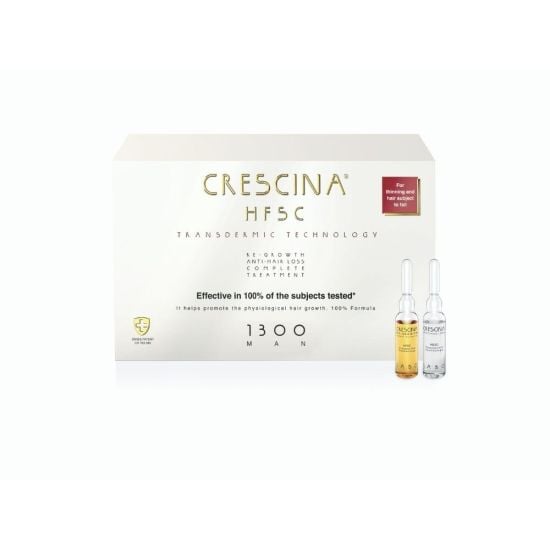 Crescina Transdermic HFSC 1300 Anti Hair Loss Ampoule Man 20pcs