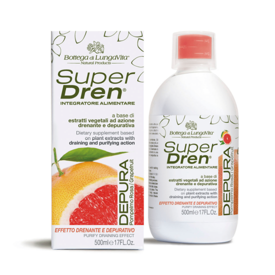 Superdrfi Depura Grapefruit a food supplement that accelerates metabolism and reduces cellulite