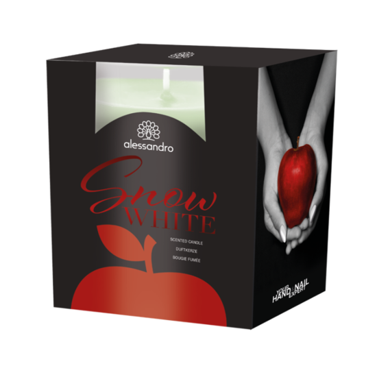 Alessandro Snow White Scented Candle 125g