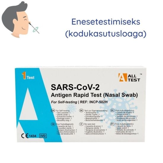 Alltest SARS-Cov-2 Antigen Rapid Test Nasal Swab