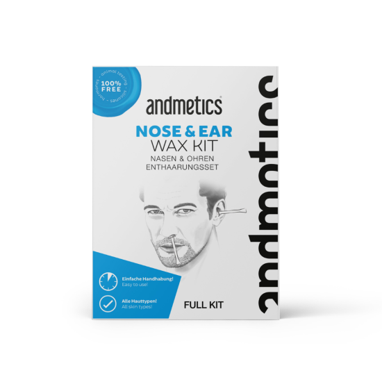 Andmetics Nose & Ear Wax Kit nina- ja kõrvakarvade vahatamise komplekt