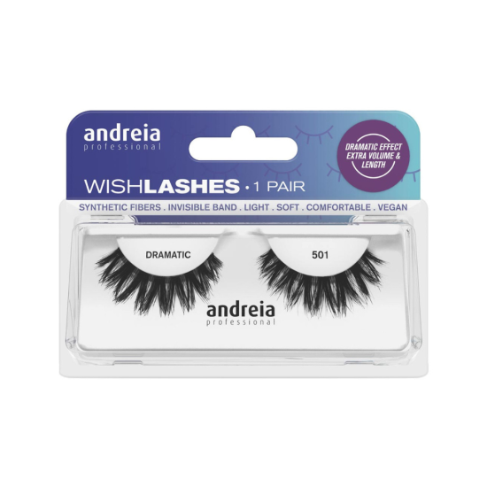 Andreia Makeup Wish Lashes Dramatic 501