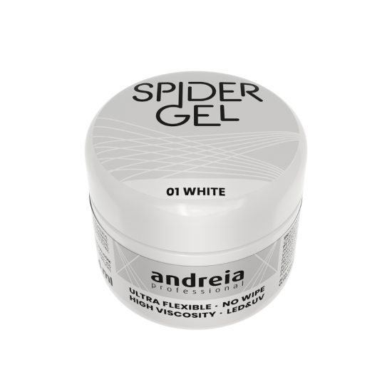 Andreia Spider Gel - White 01 4ml