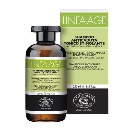 Linfa-Age Stimulating šampoon hõredatele ja elujõu kaotanud juustele 250ml