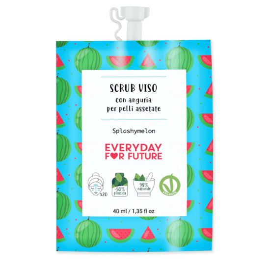 Everyday For Future skin moisturizing face scrub with rice powder and watermelon extract 40ml