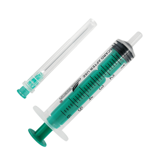 Avanti Medical Disposable syringe 5ml (6ml; with needle, blister, 0.8x40) 21Gx1 1/2"