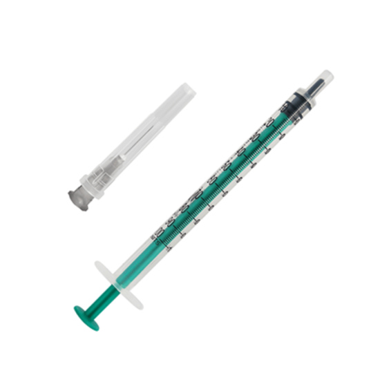 Avanti Medical Disposable syringe 1ml (with needle 0.40x12) 27Gx1/2"