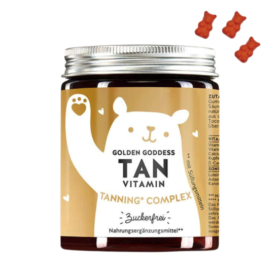 Bears with Benefits Golden Goddess Tan Vitamin 60pcs