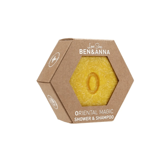 Ben & Anna Love Soap Tükkseep juustele- ja kehale Oriental Magic 60g