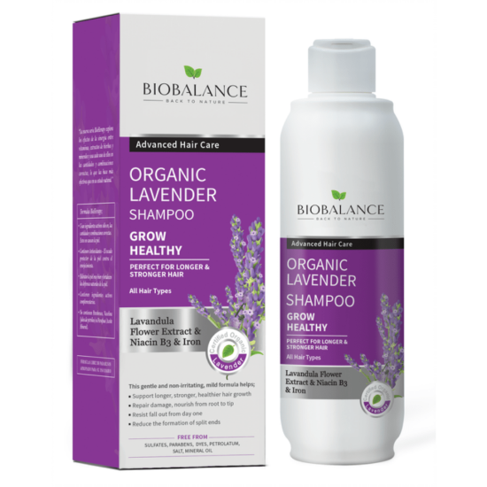 Bio Balance Organic Lavender šampoon pikkadele juustele 330ml