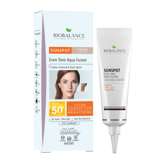 Bio Balance Tinted Sunspot SPF50+ tinted sunscreen for skin with pigment spots 40ml