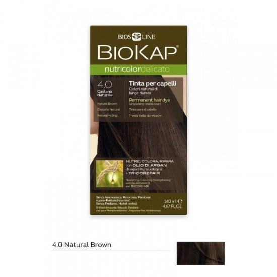Biokap Nutricolor Delicato 4.0 Natural Brown juuksevärv 140ml