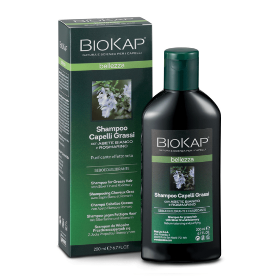 Biokap Shampoo For Oily Hair šampoon rasustele juustele 200ml