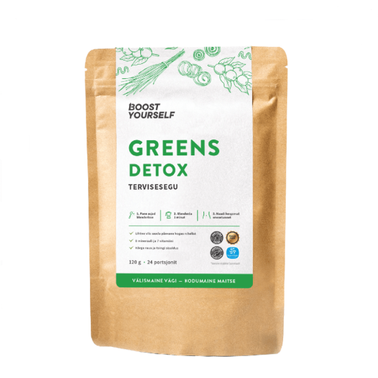 Boost Yourself Green Detox supertoidusegu 120g
