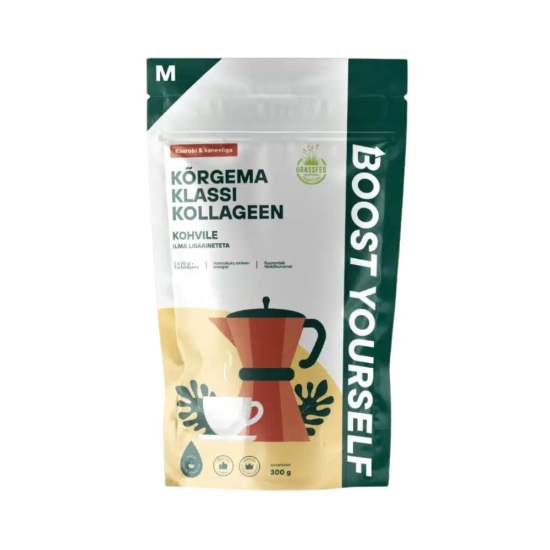 Boost Yourself High-grade collagen for coffee with carob and cinnamon 300g