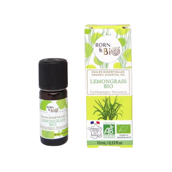 Born to Bio Lemongrass Essential Oil sidrunheina eeterlik õli 10ml