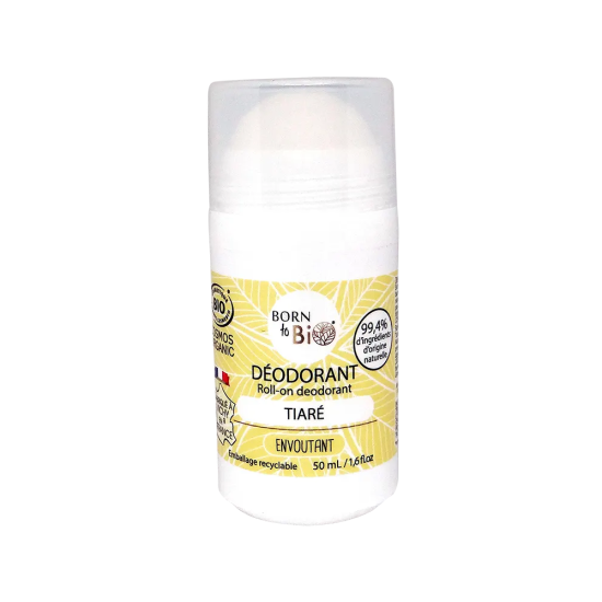 Born to Bio Tiare Deodorant monoi lillelõhnaline roll-on deodorant 50ml