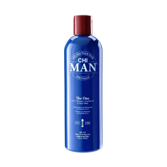 CHI Man The One 3in1 šampoon, palsam ja dušigeel meestele