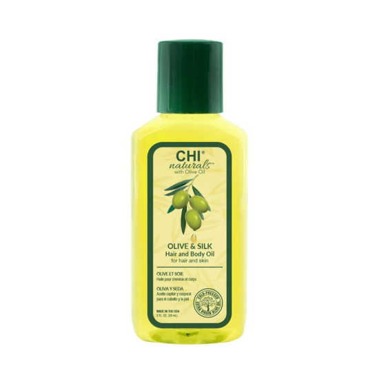 CHI Naturals with Olive Oil Olive & Silk Hair & Body Oil 59ml