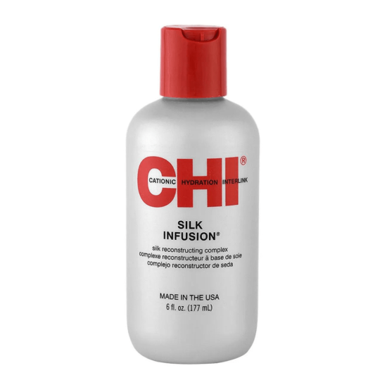 CHI Silk Infusion taastav juuksehooldusseerum siidiekstraktiga