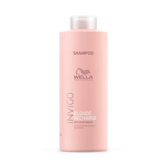 Wella Professionals Invigo Blonde Recharge Cool Shampoo 1000ml