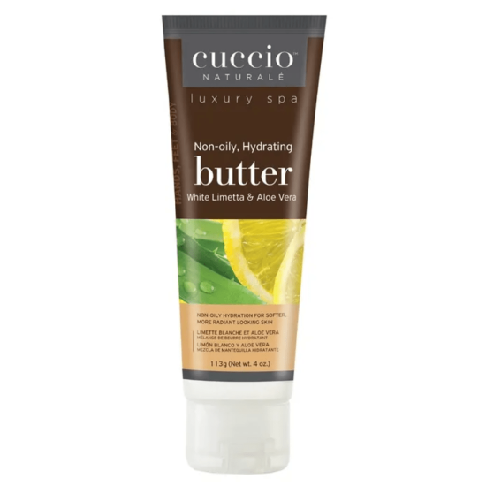 Cuccio Butter Blends White Limetta & Aloe Vera tuubis
