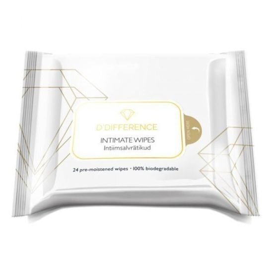D´DIFFERENCE Intimate Wipes 24pc