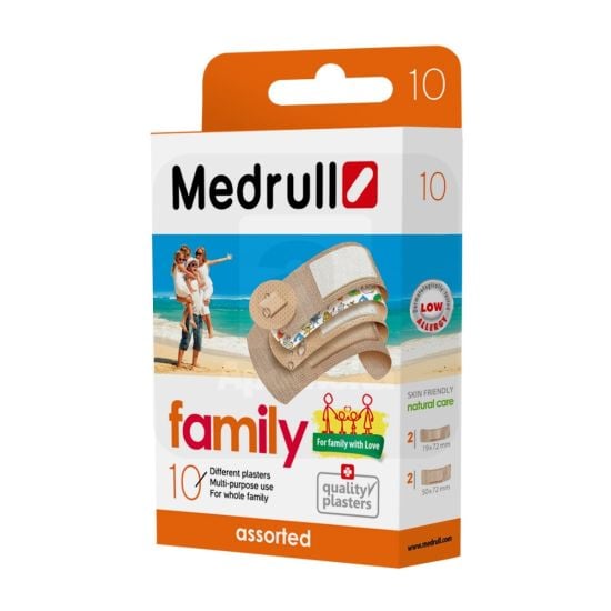 Medrull Plaster Family Pack N10 Waterproof