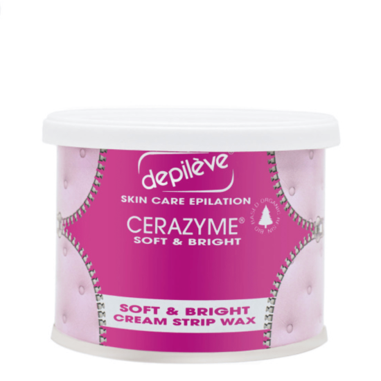 Depileve Cerazyme Soft & Bright Cream Wax, 400g