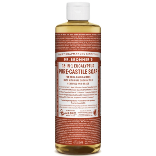 Dr. Bronner´s Eucalyptus Pure Castile Soap eukalüptiõliga universaalne vedelseep