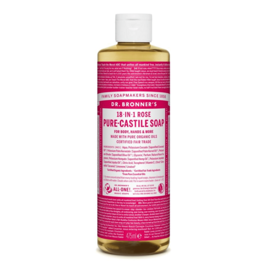 Dr. Bronner´s Rose Castile Soap 240ml