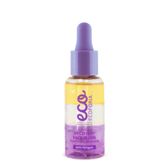Ecoforia Lavender Clouds 3-Phase Recovery Face Elixir 30ml
