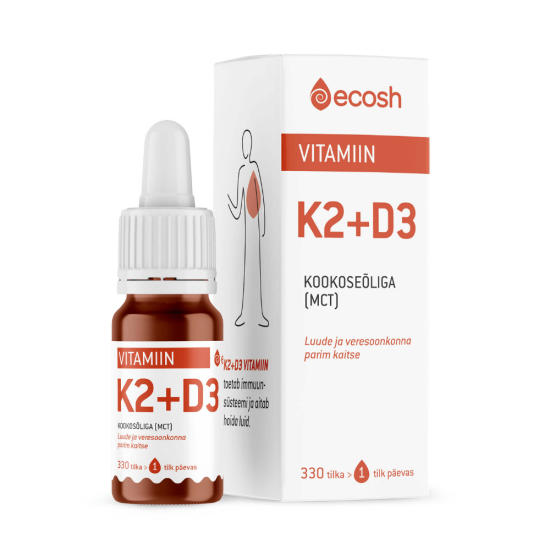 Ecosh Vitamiin K2+D3 10ml