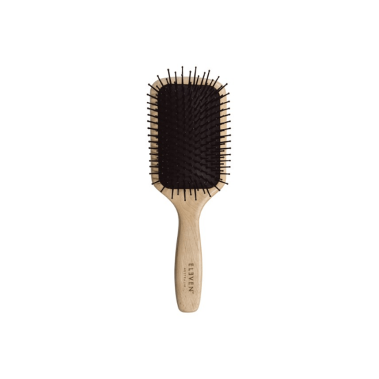 Eleven Maple Wood Paddle Brush lapik juuksehari