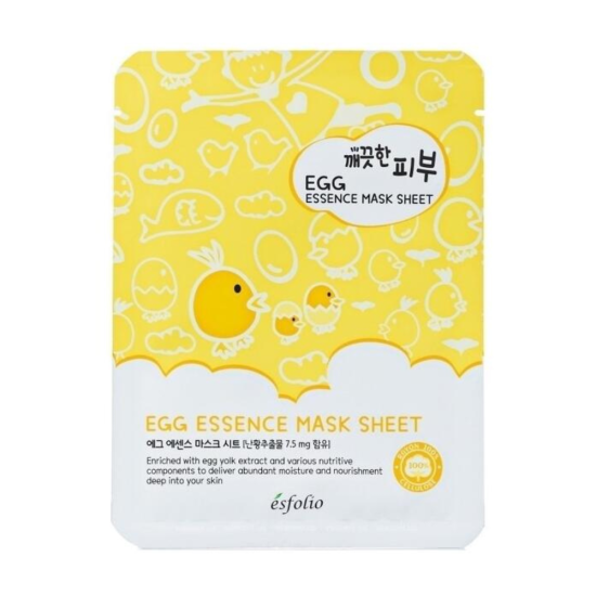 Esfolio Pure Skin Egg Essence Mask Sheet kangasmask 25ml