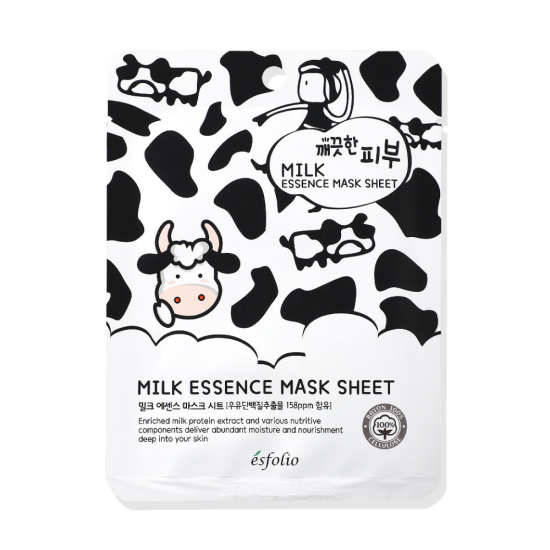 Esfolio Pure Skin Milk Essence Mask Sheet kangasmask 25ml