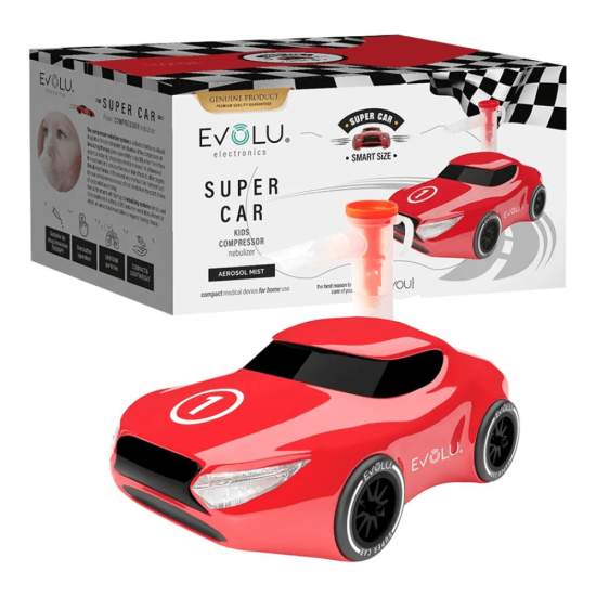 Evolu Kompressor-inhalaator Super Car