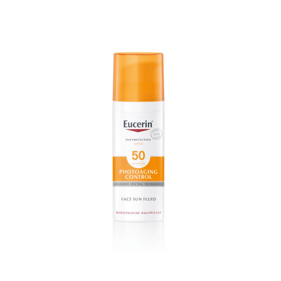 Eucerin Sun Photoaging Control SPF50 with hyaluronic acid anti-ageing sunscreen emulsion 50ml