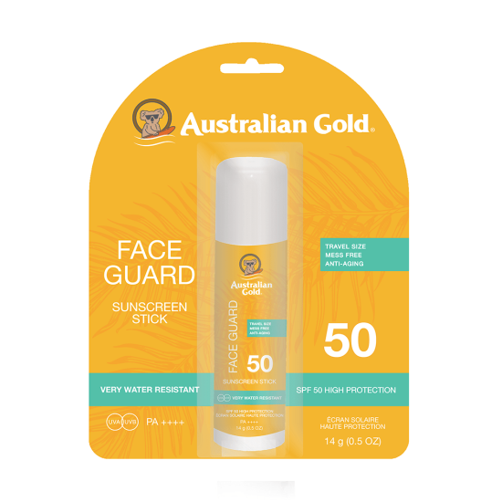 Australian Gold Face Guard Blister SPF50 päikesekaitsepulk 15ml